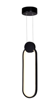Pulley LED Mini Pendant in Black (401|1297P4-1-101)