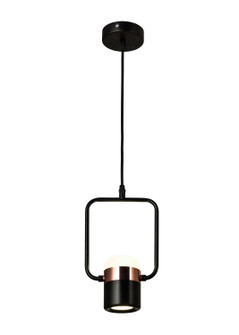 Moxie LED Mini Pendant in Black (401|1147P6-1-101)