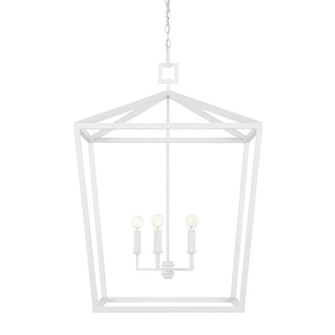 Denison Four Light Chandelier in Gesso White (142|9000-0980)