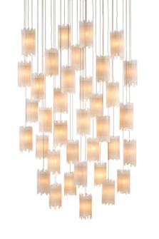 Escenia 36 Light Pendant in Natural/Painted Silver (142|9000-0887)