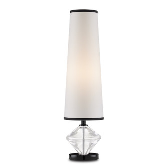 Whirling Dervish One Light Table Lamp in Clear/Black (142|6000-0832)