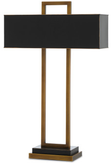 Otto Two Light Table Lamp in Antique Brass/Oil Rubbed Bronze (142|6000-0209)