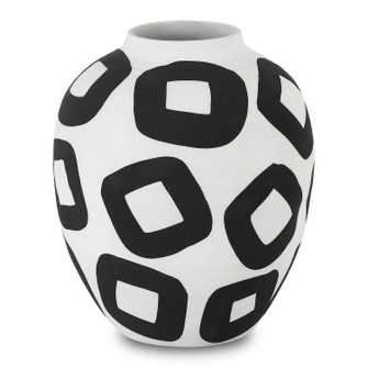 Pagliacci Vase in White/Black (142|1200-0604)