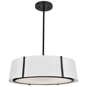 Fulton Six Light Chandelier in Black (60|FUL-907-BK)