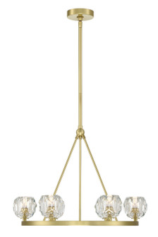 Aragon LED Chandelier in Soft Brass (60|ARA-10264-SB)