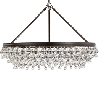 Calypso Six Light Chandelier in Vibrant Bronze (60|275-VZ)