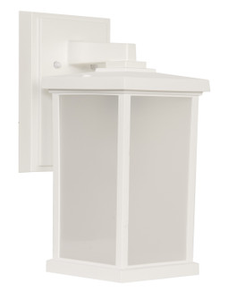 Resilience Lanterns One Light Outdoor Wall Lantern in Textured White (46|ZA2414-TW)
