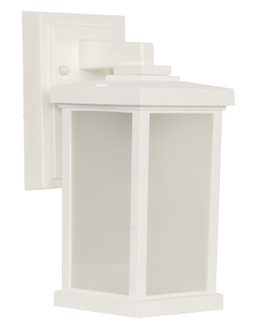Resilience Lanterns One Light Outdoor Wall Lantern in Textured White (46|ZA2404-TW)