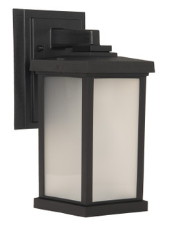 Resilience Lanterns One Light Outdoor Wall Lantern in Textured Black (46|ZA2404-TB)