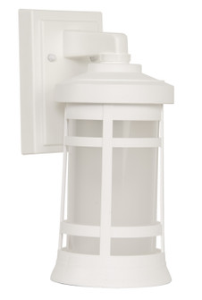 Resilience Lanterns One Light Outdoor Wall Lantern in Textured White (46|ZA2304-TW)