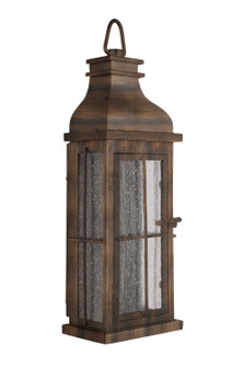Vincent One Light Pocket Lantern in Weathered Copper (46|ZA1802-WC-LED)