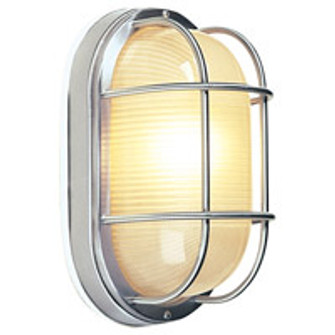 Bulkheads Oval and Round One Light Flushmount in Stainless Steel (46|Z397-SS)