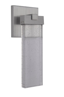 Aria LED Wall Lantern in Satin Aluminum (46|Z1604-SA-LED)