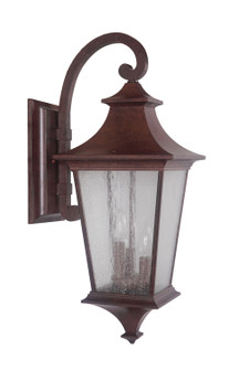Argent Three Light Outdoor Wall Lantern in Aged Bronze Textured (46|Z1374-AG)
