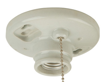 Keyless Fixtures and Access. Keyless Lamp Holder in White (46|K858-SO)