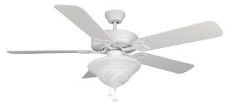 Builder Deluxe 52'' 52''Ceiling Fan in Matte White (46|BLD52MWW5C1)