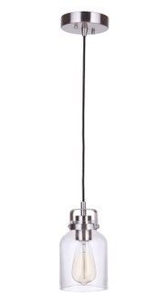 Foxwood One Light Mini Pendant in Brushed Polished Nickel (46|53691-BNK)