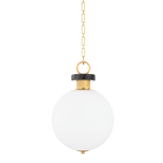 Haru One Light Pendant in Vintage Brass (68|395-13-VB)