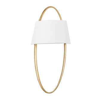 Dubai Two Light Wall Sconce in Vintage Gold Leaf (68|343-01-VGL)