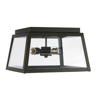 Leighton Three Light Outdoor Flush Mount in Oiled Bronze (65|943736OZ)