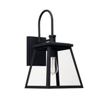 Belmore One Light Outdoor Wall Lantern in Black (65|926812BK)