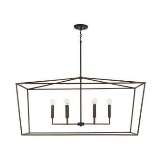 Thea Six Light Island Pendant in Oil Rubbed Bronze (65|837661OR)