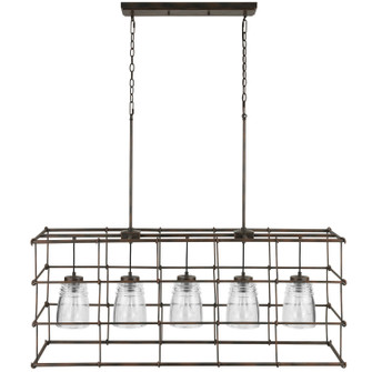 Turner Five Light Island Pendant in Nordic Grey (65|829751NG-462)