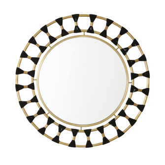 Mirror Mirror in Black Rope and Patinaed Brass (65|741101MM)