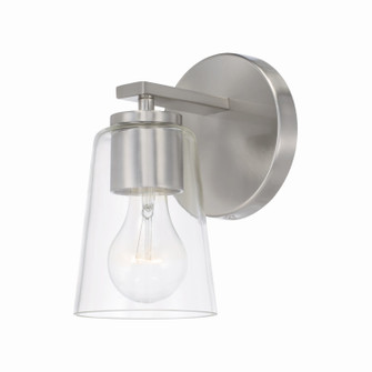 Portman One Light Wall Sconce in Brushed Nickel (65|648611BN-537)