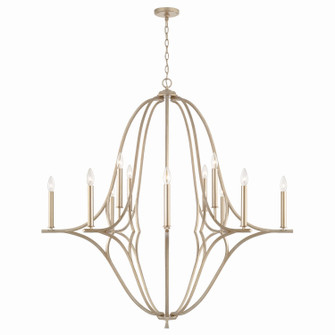 Claire 12 Light Chandelier in Brushed Champagne (65|450001BS)