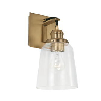 Fallon One Light Wall Sconce in Aged Brass (65|3711AD-135)