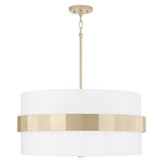 Sutton Four Light Pendant in Soft Gold (65|346241SF)