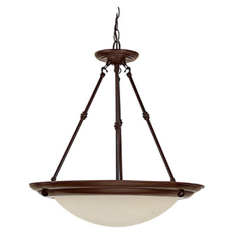 George Three Light Pendant in Burnished Bronze (65|2720BB)