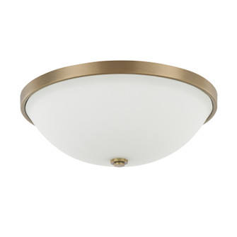 Perkins Three Light Flush Mount in Aged Brass (65|2325AD-SW)