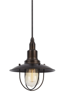 ALLENTOWN One Light Pendant in Dark Bronze (225|UP-1113-6-RU)