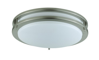 CEILING Two Light Ceiling Mount in Brushed Steel (225|LA-184-BS)