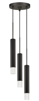 Led Pendant LED Pendant in Gun Metal (225|FX-3723-3P-GM)