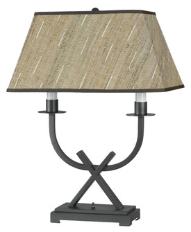 Arrow Two Light Table/Desk Lamp in Rust (225|BO-572)