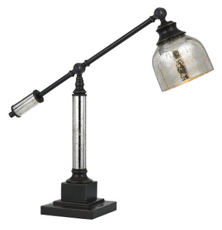 Metal One Light Desk Lamp in Dark Bronze (225|BO-2602TB)