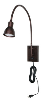 Led Gooseneck LED Wall Lamp in Rust (225|BO-119-RU)