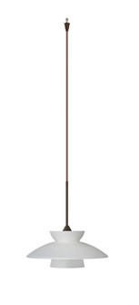 Trilo One Light Pendant in Bronze (74|XP-271825-BR)