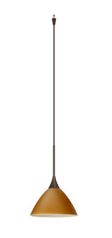 Domi One Light Pendant in Bronze (74|XP-1743OK-BR)