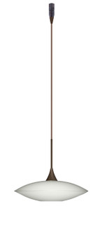 Spazio One Light Pendant in Bronze (74|RXP-629406-BR)