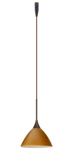 Domi One Light Pendant in Bronze (74|RXP-1743OK-BR)