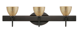 Divi Three Light Wall Sconce in Bronze (74|3SW-1758GF-BR)