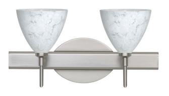 Mia Two Light Wall Sconce in Satin Nickel (74|2SW-177919-SN)