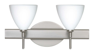 Mia Two Light Wall Sconce in Satin Nickel (74|2SW-177907-SN)