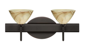 Domi Two Light Wall Sconce in Bronze (74|2SW-174383-BR)