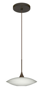 Spazio One Light Pendant in Bronze (74|1XT-629406-LED-BR)