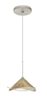 Hoppi One Light Pendant in Satin Nickel (74|1XT-181305-SN)